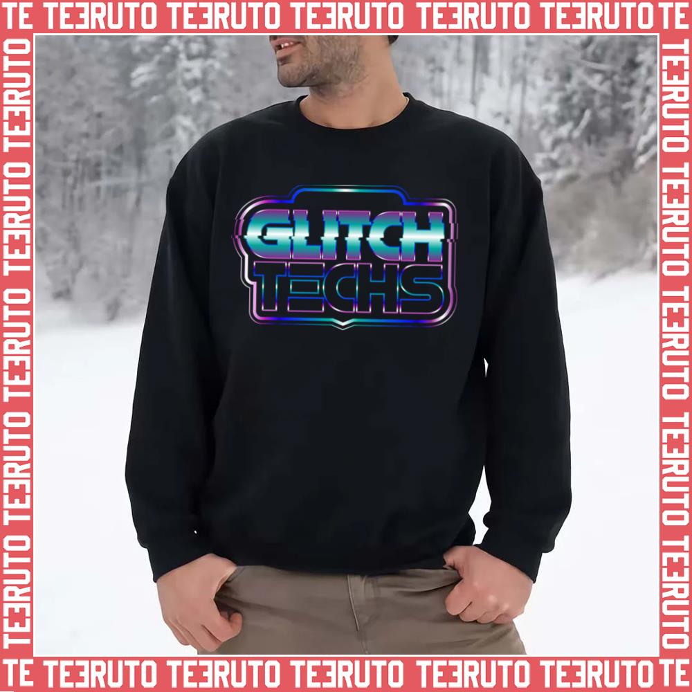 Dabney Logo Glitch Techs Unisex Sweatshirt