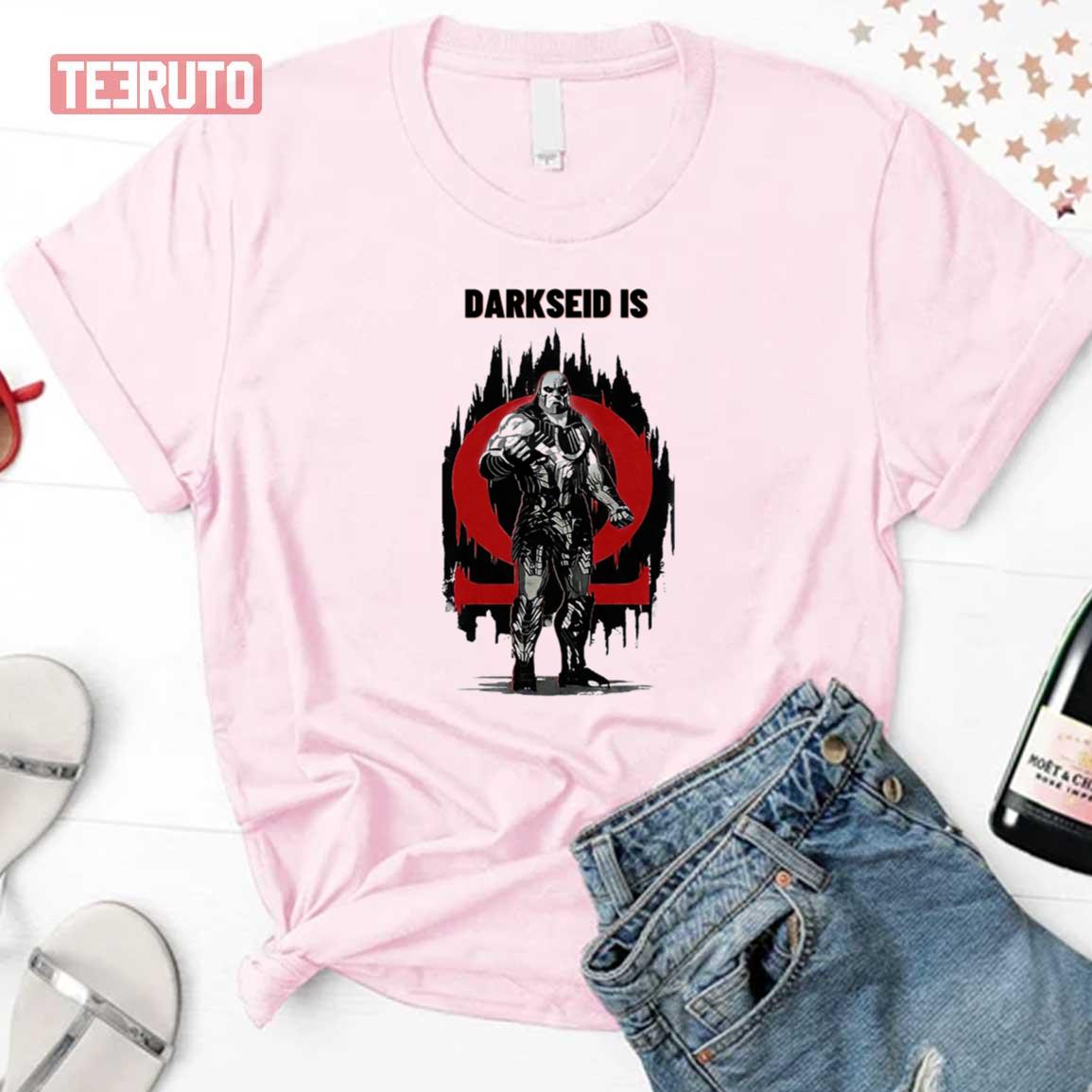 Darkseid Is Omega Icon Dc Comic Unisex T-Shirt Darkseid Is Omega Icon Dc Comic Unisex T-Shirt