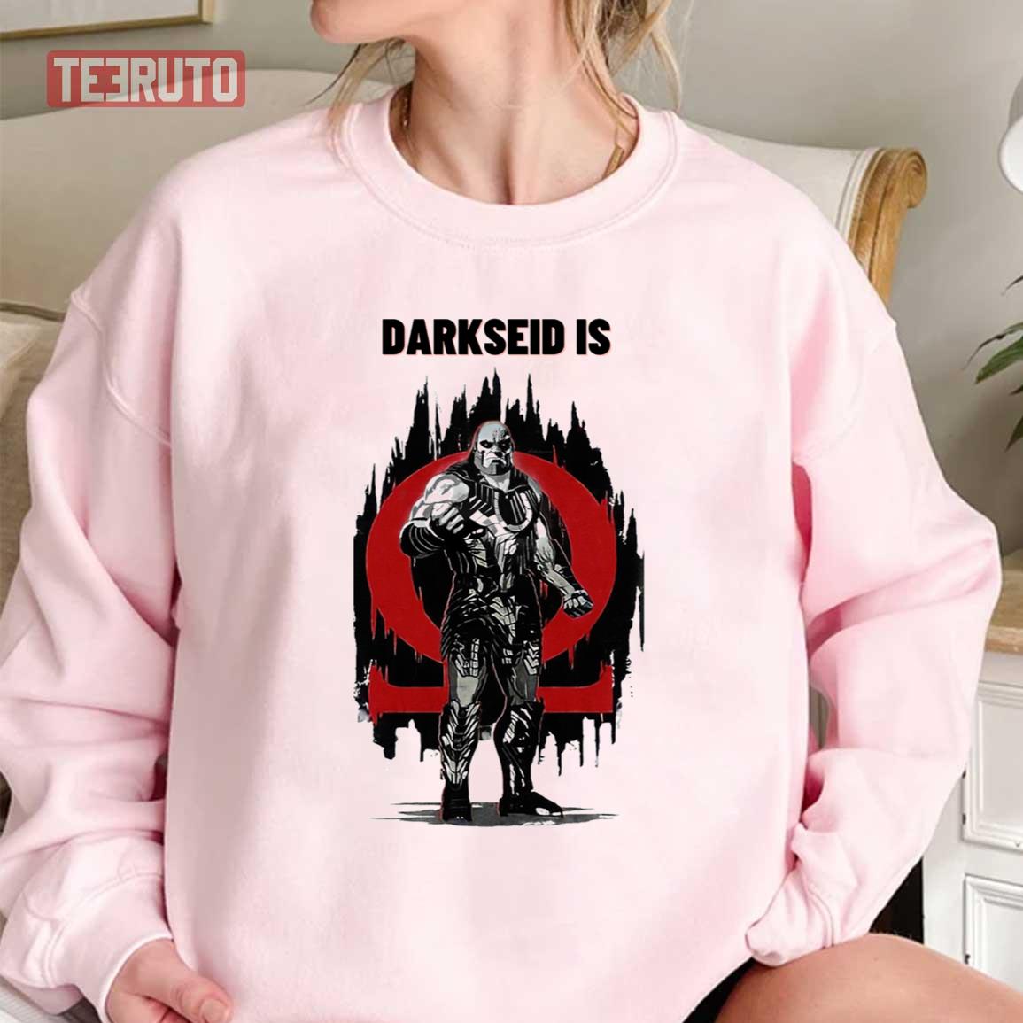 Darkseid Is Omega Icon Dc Comic Unisex T-Shirt Darkseid Is Omega Icon Dc Comic Unisex T-Shirt