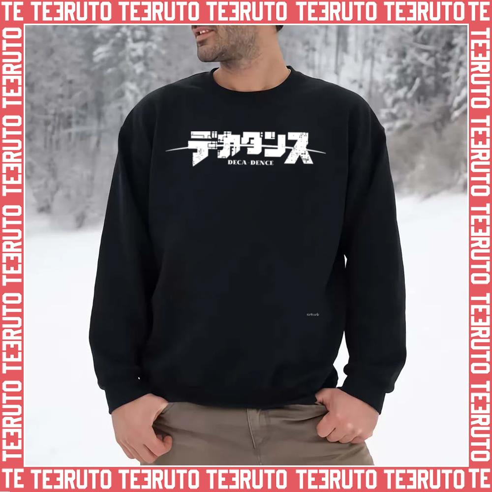 Decadence Anime White Text Unisex Sweatshirt