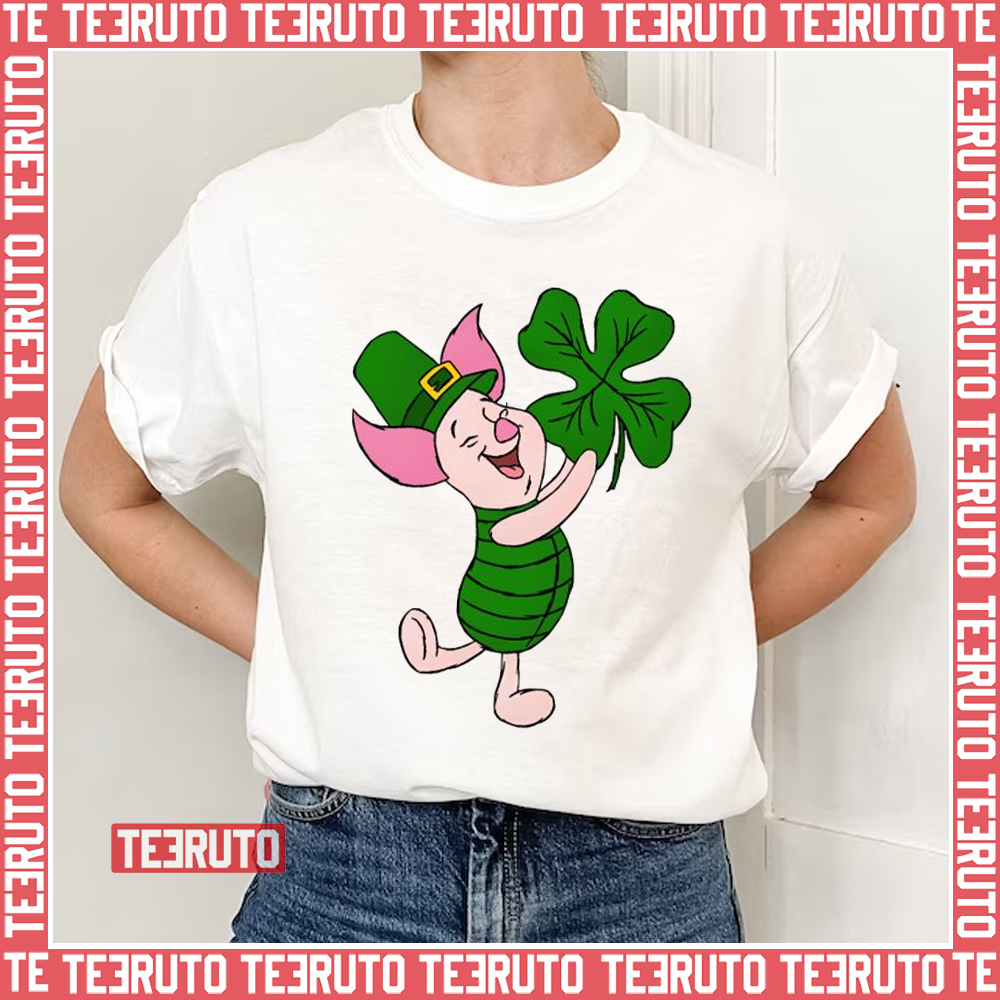 Disney’s Piglet St. Patrick’s Day Unisex  T-Shirt