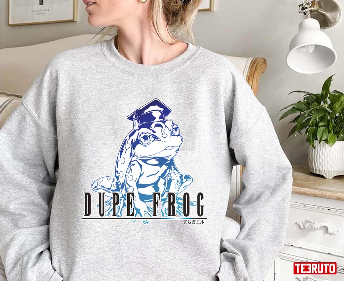 Dupe Frog In Final Fantasy Style Design Unisex Sweatshirt