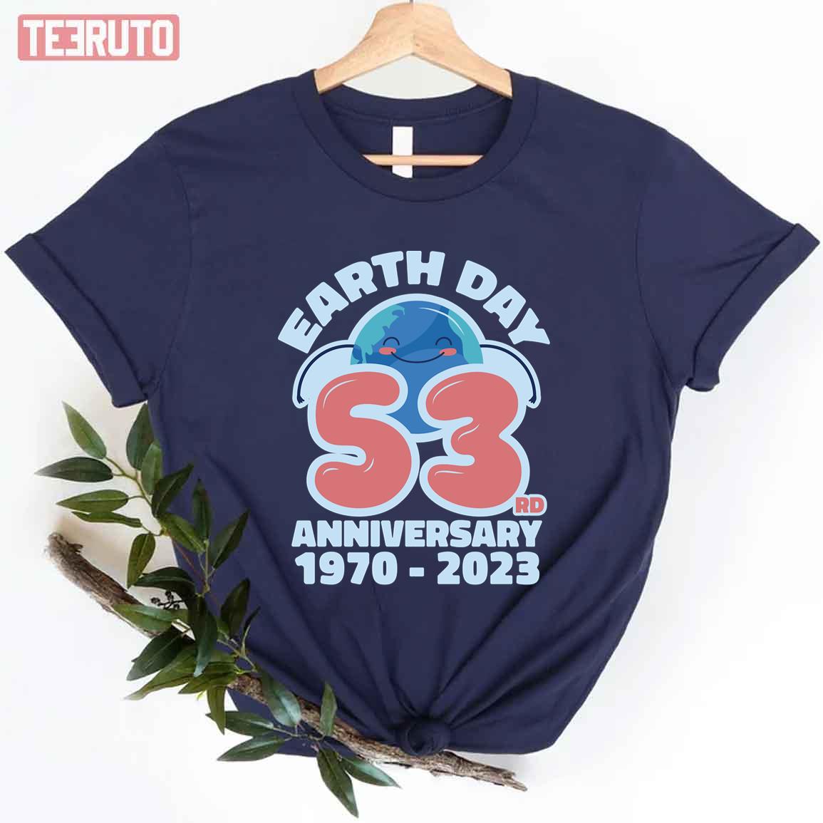 Earth Day 53rd Anniversary 2023 Unisex T-shirt