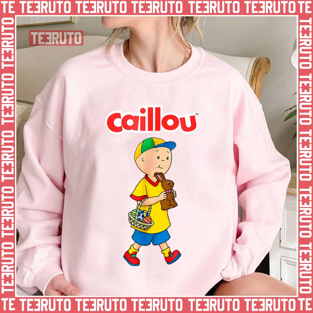 Eggs For Easter Day Caillou Unisex Sweatshirt