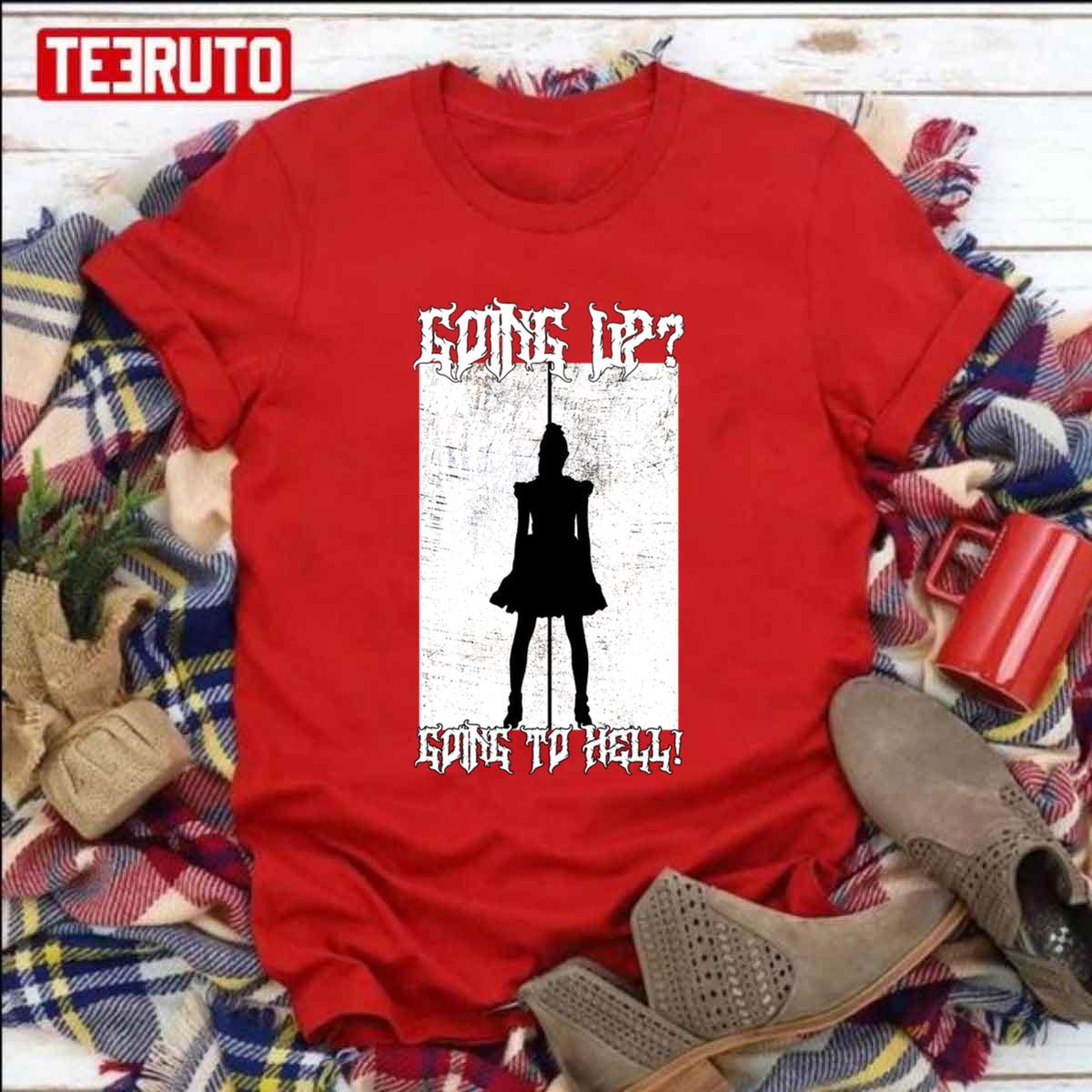 Elevator Girl Going Up Going To Hell Babymetal Unisex T-shirt