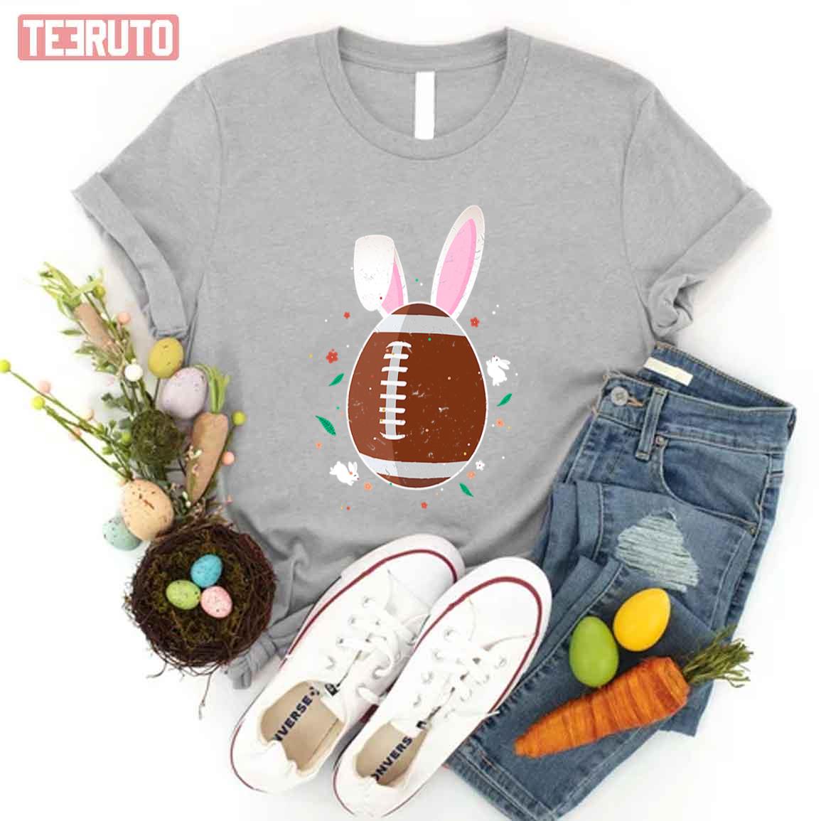 Football Easter Egg Bunny Costume Unisex T-shirt