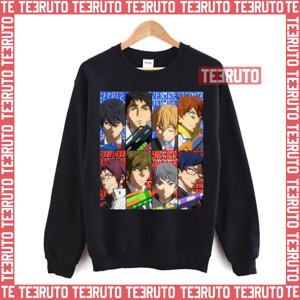 Free Anime Characters Unisex T-Shirt