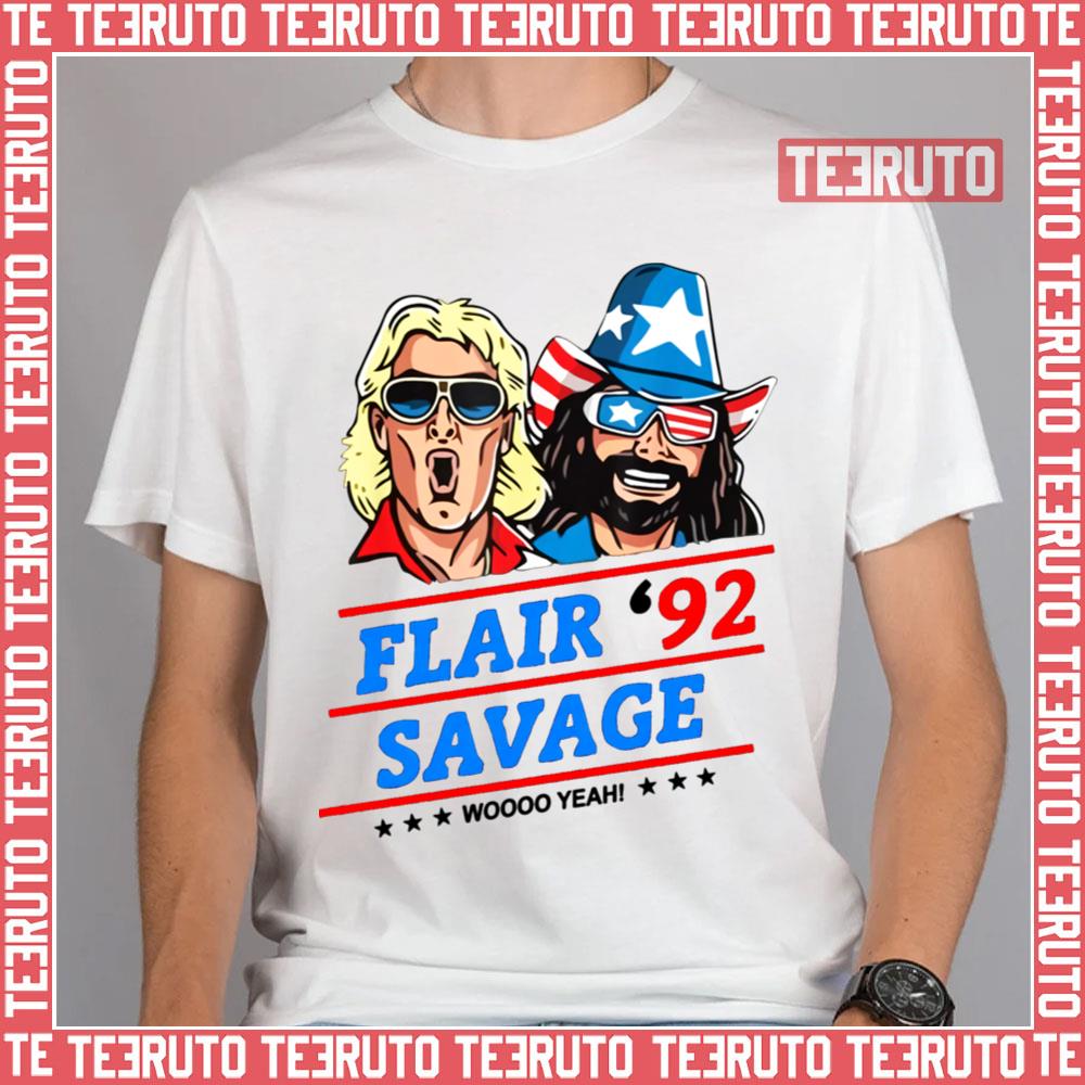 Funny Ric Flair 92 Savage Woo Yeah Unisex T-Shirt