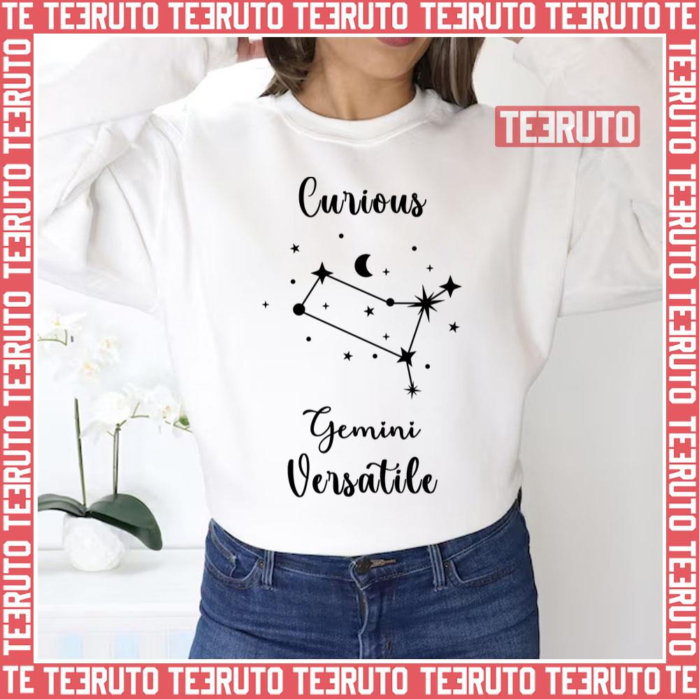 Gemini Curious And Versatile Zodiac Sign Unisex Sweatshirt