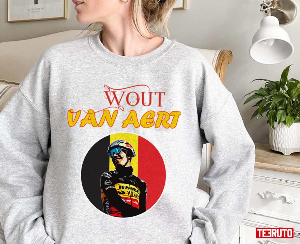 German Man Pro Cyclist Wout Van Aert Unisex Sweatshirt