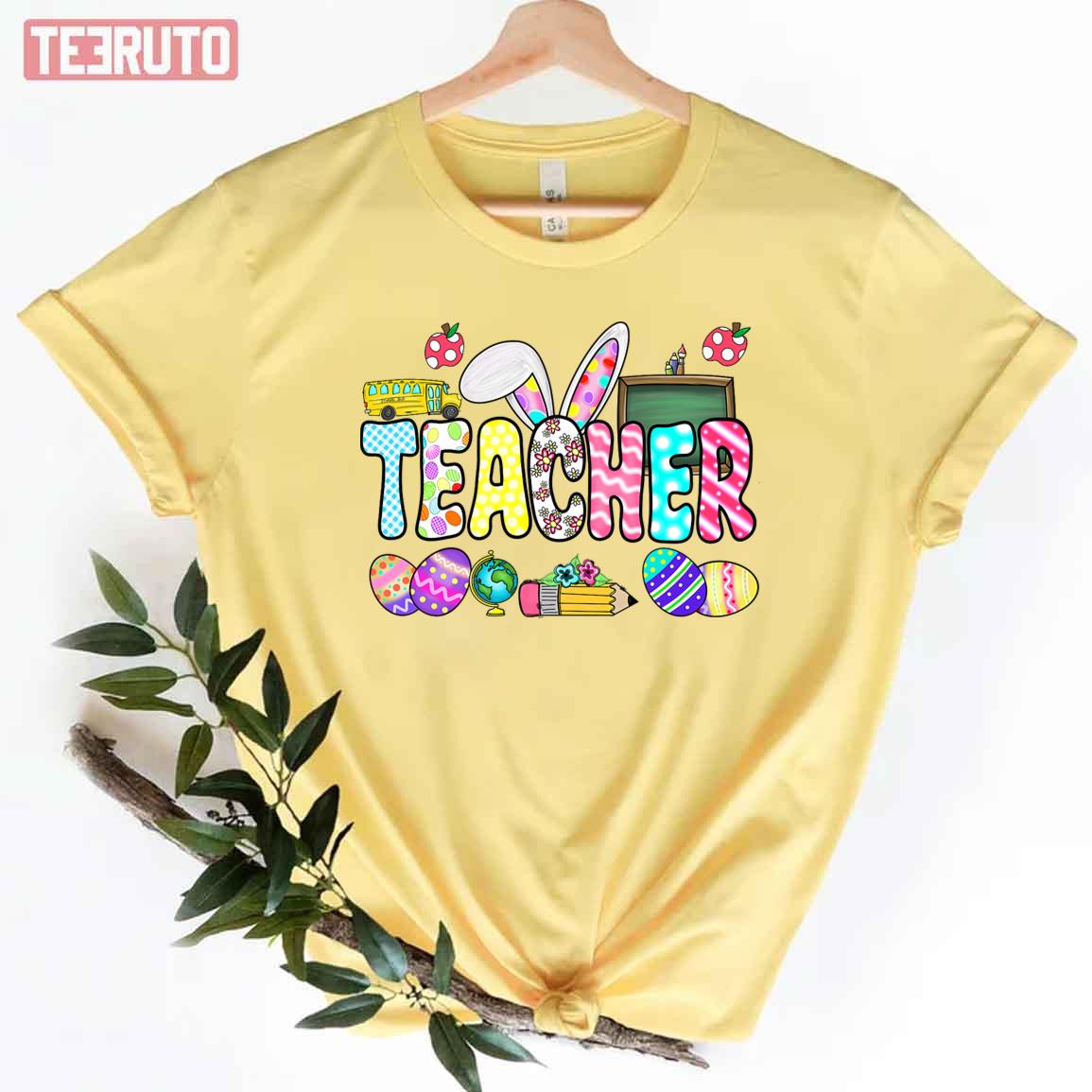 Gift For Teacher Happy Easter Easter Teacher Unisex T-shirt