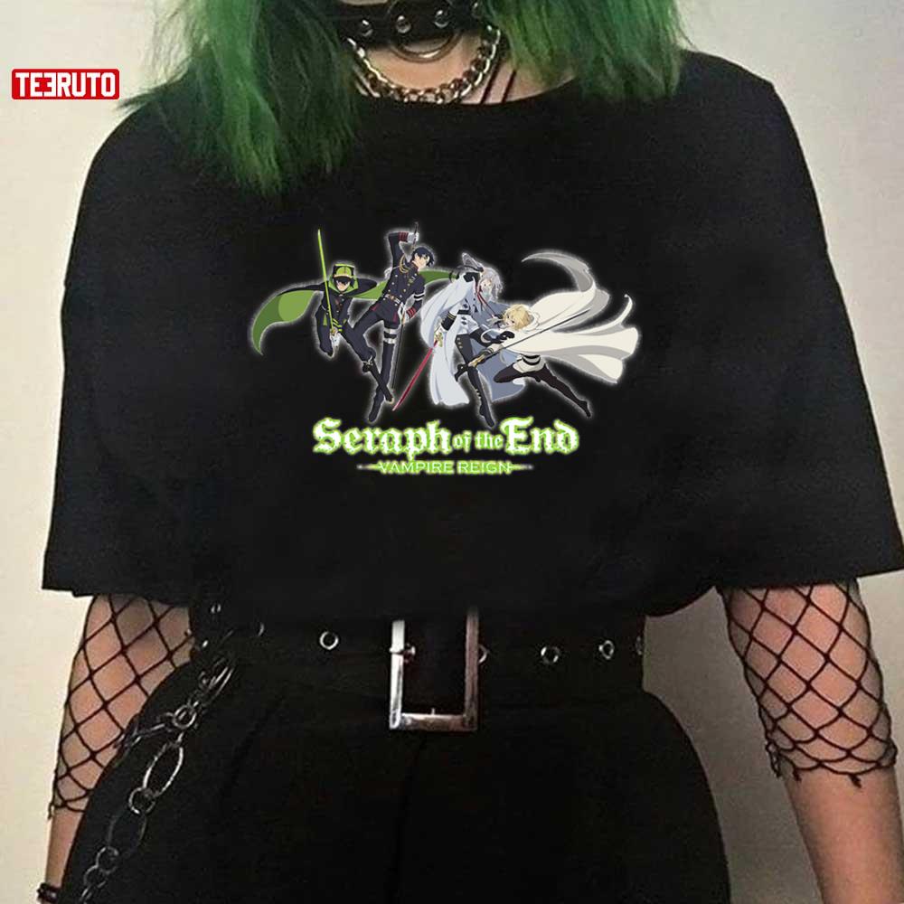 Group B Anime Yuichiro Mikaela Vampire Seraph Of The End Unisex T-shirt
