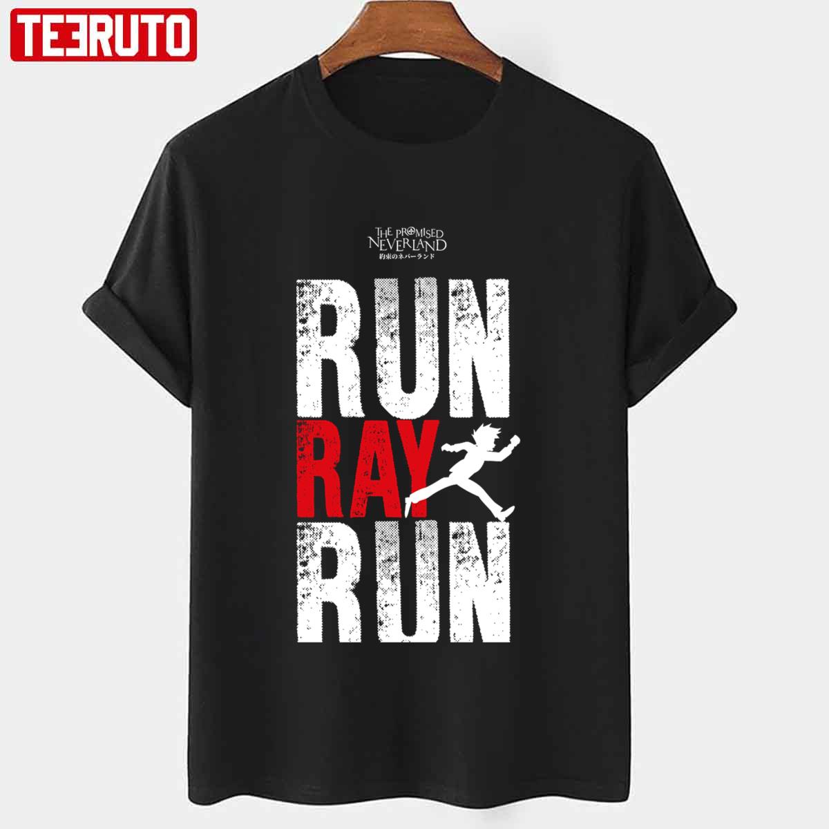 Grunge The Promised Neverland Run Ray Run Unisex T-shirt