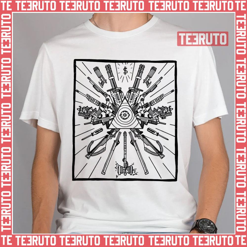 Gun God Nuclear Throne Unisex T-Shirt