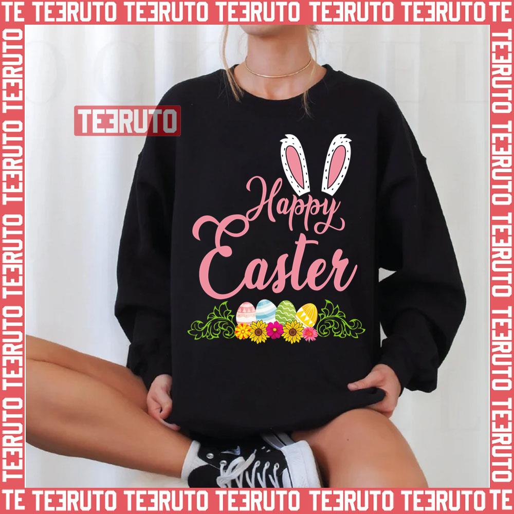 Happy Easter Easter Bunny Easter Eggs Unisex Sweatshirt