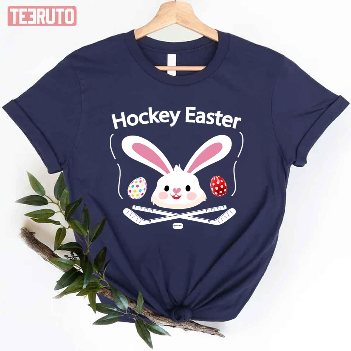 Hockey Easter Funny Easter Day Ice Hockey Player Best Gift For Everyone Unisex T-shirt