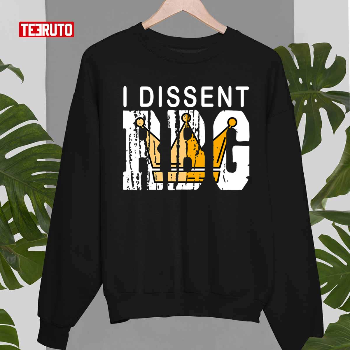 I Dissent Notorious Rbg Rapper The Notorious B.I.G Biggie Unisex T-shirt