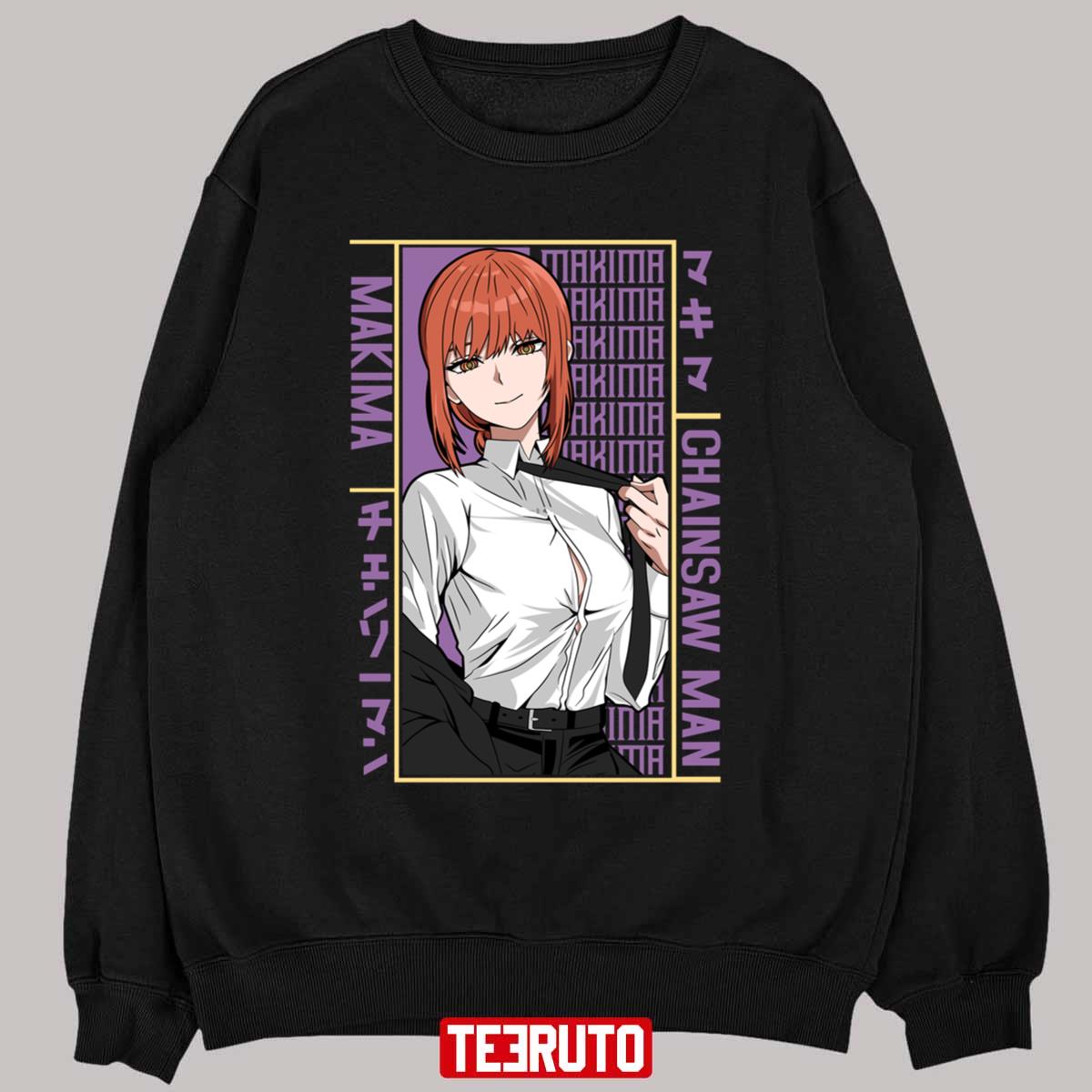 I Want To Use Chainsaw Man To Create A Better World Chainsaw Man Makima Character Unisex T-shirt
