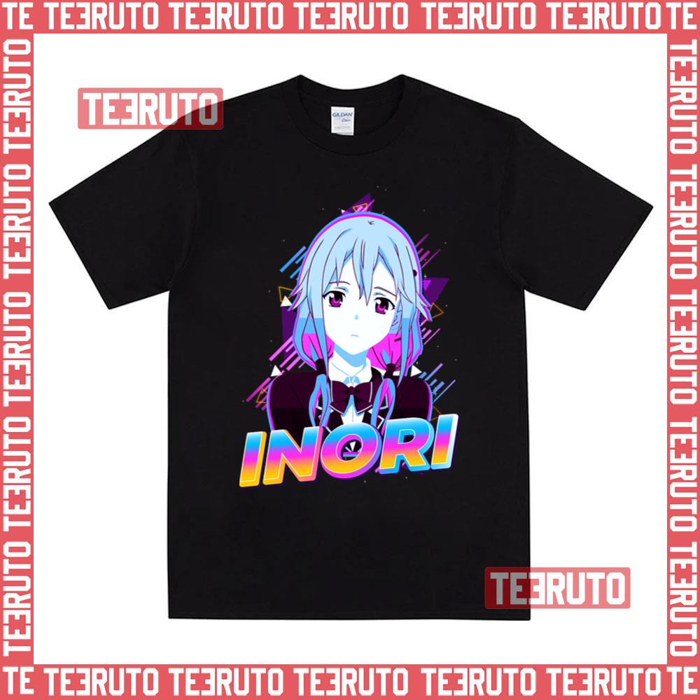 Inori Yuzuriha Guilty Crown Neon Design Unisex T-Shirt