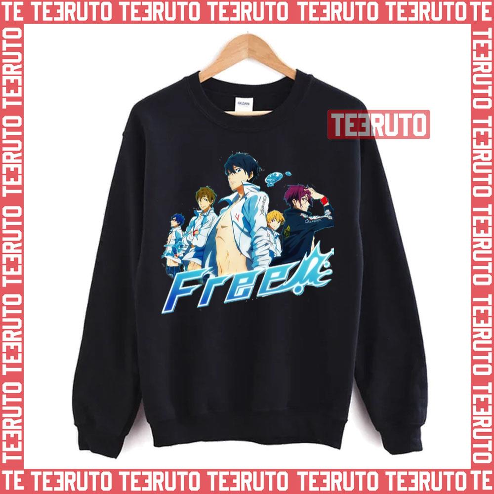 Iwatobi Swim Club Free Anime Unisex Sweatshirt