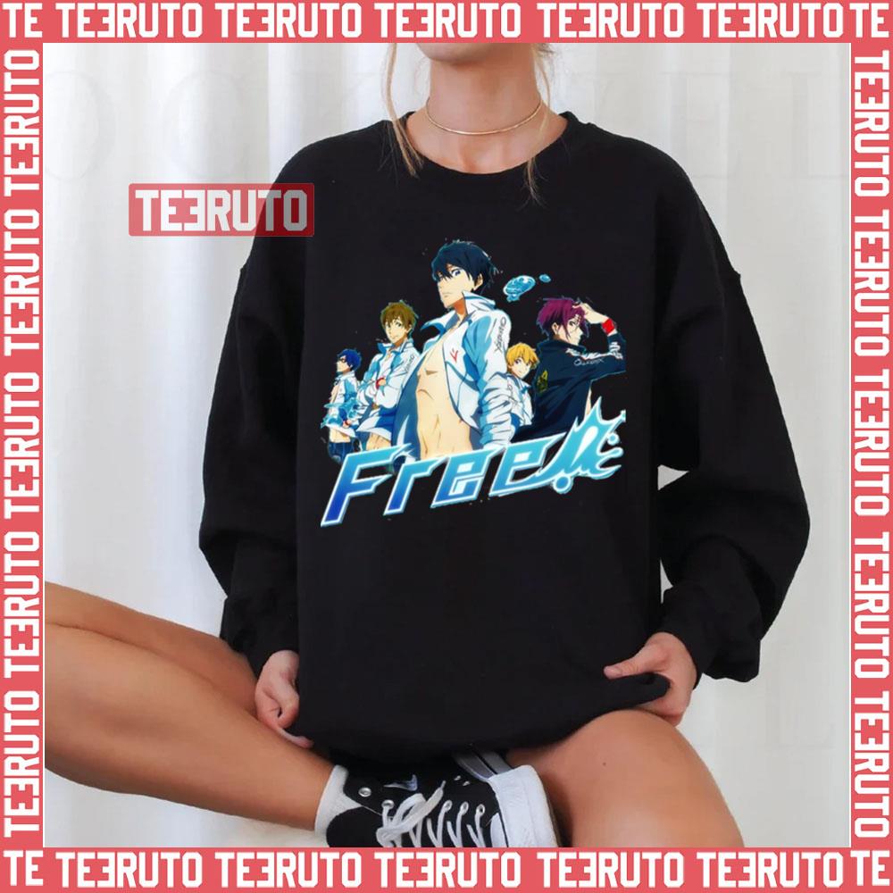 Iwatobi Swim Club Free Anime Unisex Sweatshirt