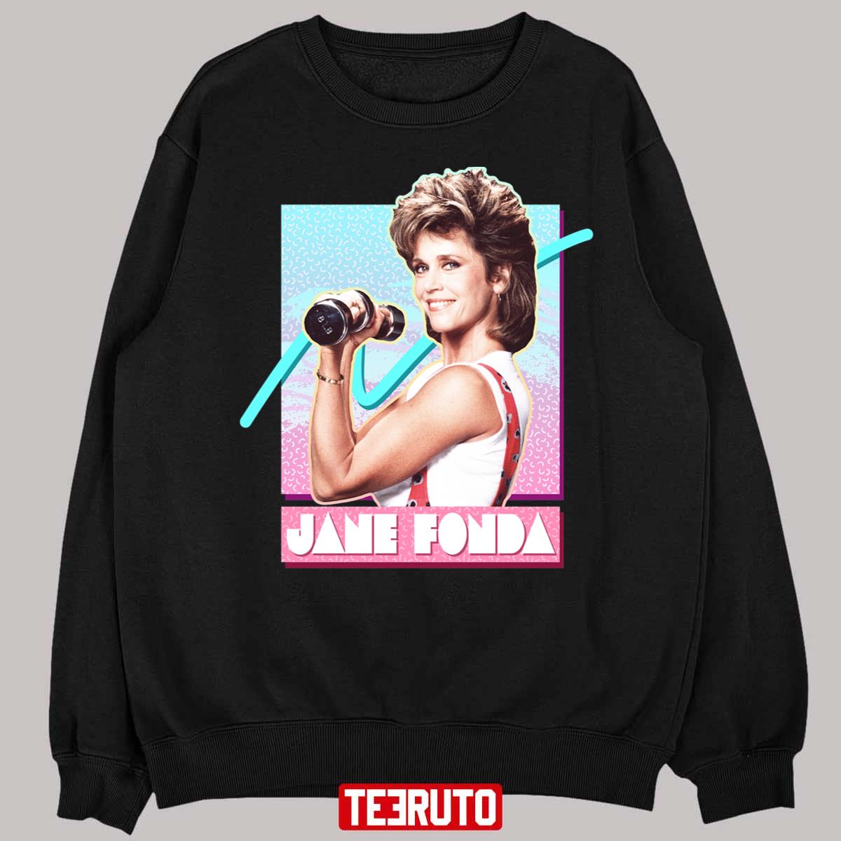 Jane Fonda Fitness 80s Unisex T-Shirt