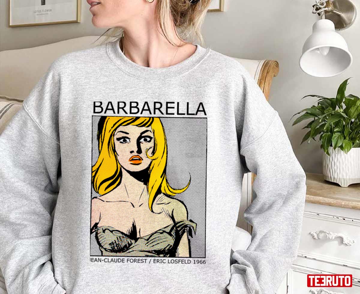 Jane Fonda Queen Of The Galaxy Barbarella Unisex Sweatshirt