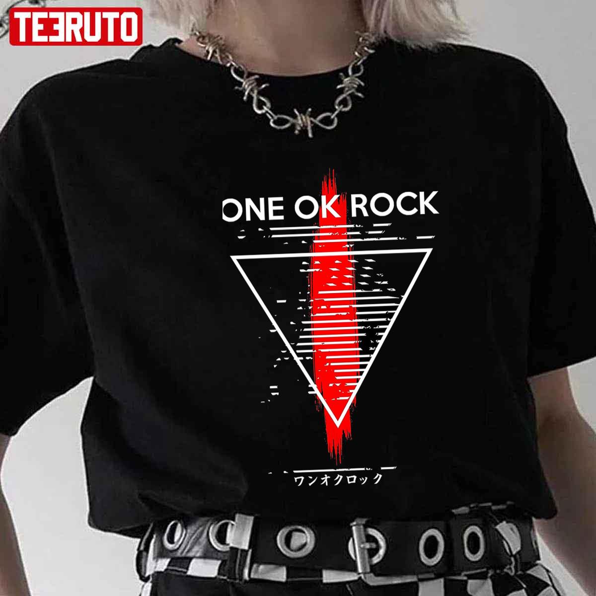 Japanese Rock Band Jrock One Ok Rock Design Unisex T-shirt