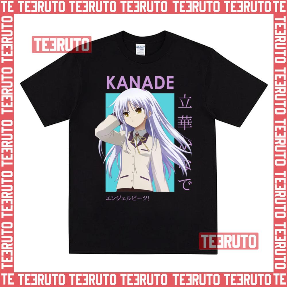 Kanade Tachibana Angel Beats Card Anime Unisex T-Shirt