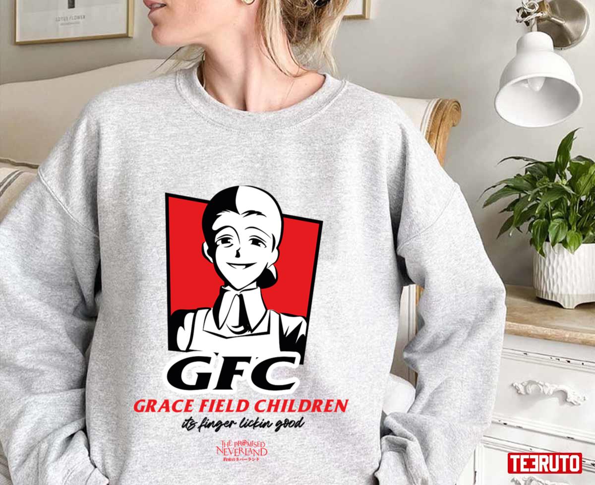 KFC Inspired GFC The Promised Neverland Grace Field Children Unisex Sweatshirt