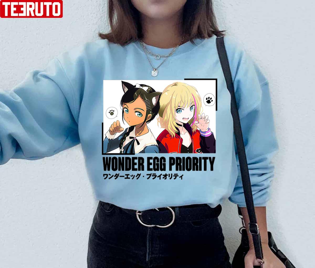 Kira And Reiru Wonder Egg Priority Unisex Sweatshirt