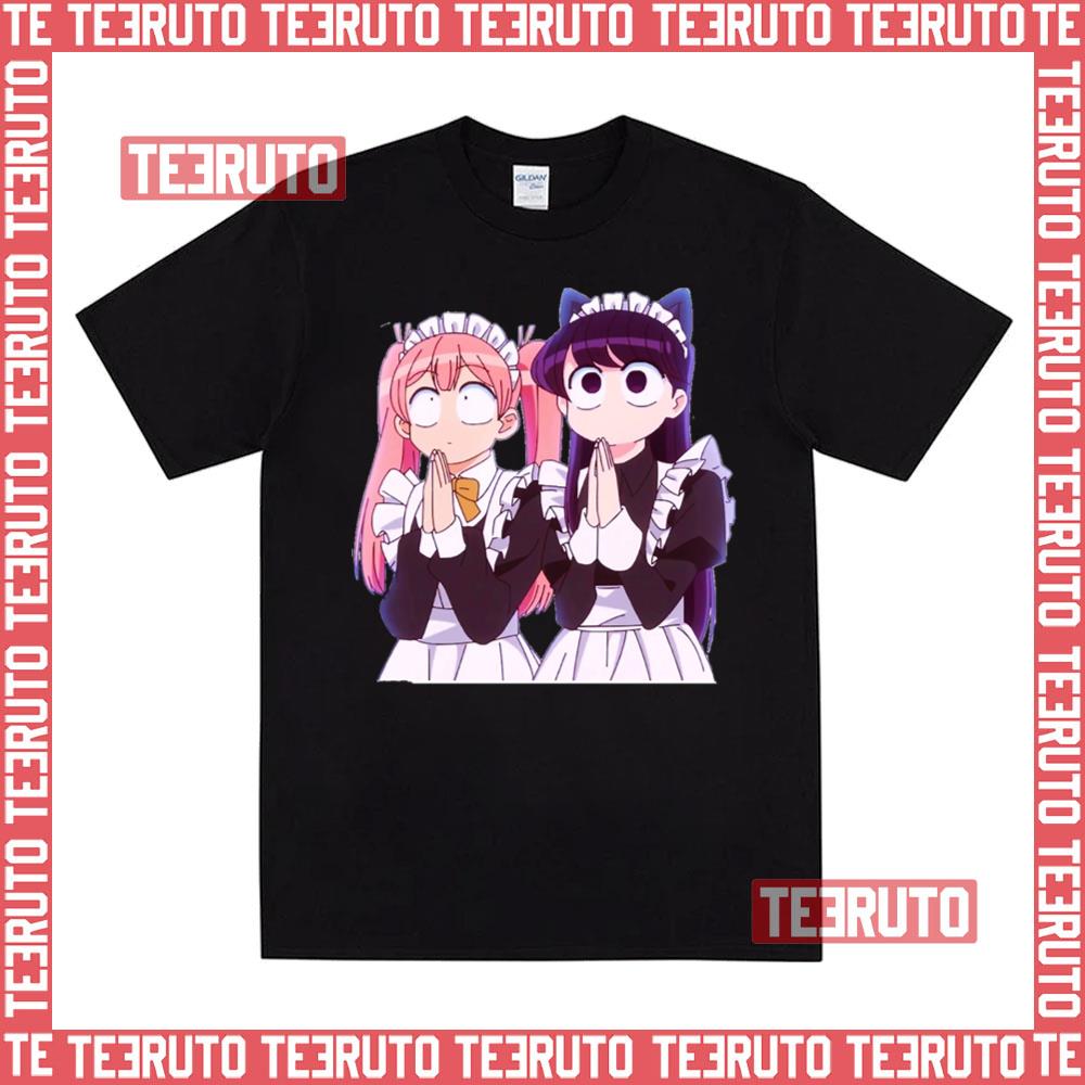 Komi And Tadano Kun Cute Maid Unisex T-Shirt