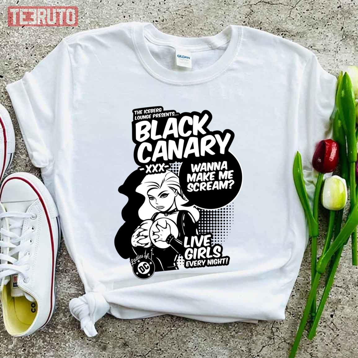 Ladies Of Dc Black Canary Unisex T-Shirt