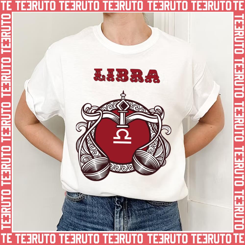 Libra September 23rd To October 22nd Zodiac Sign Unisex Sweatshirt