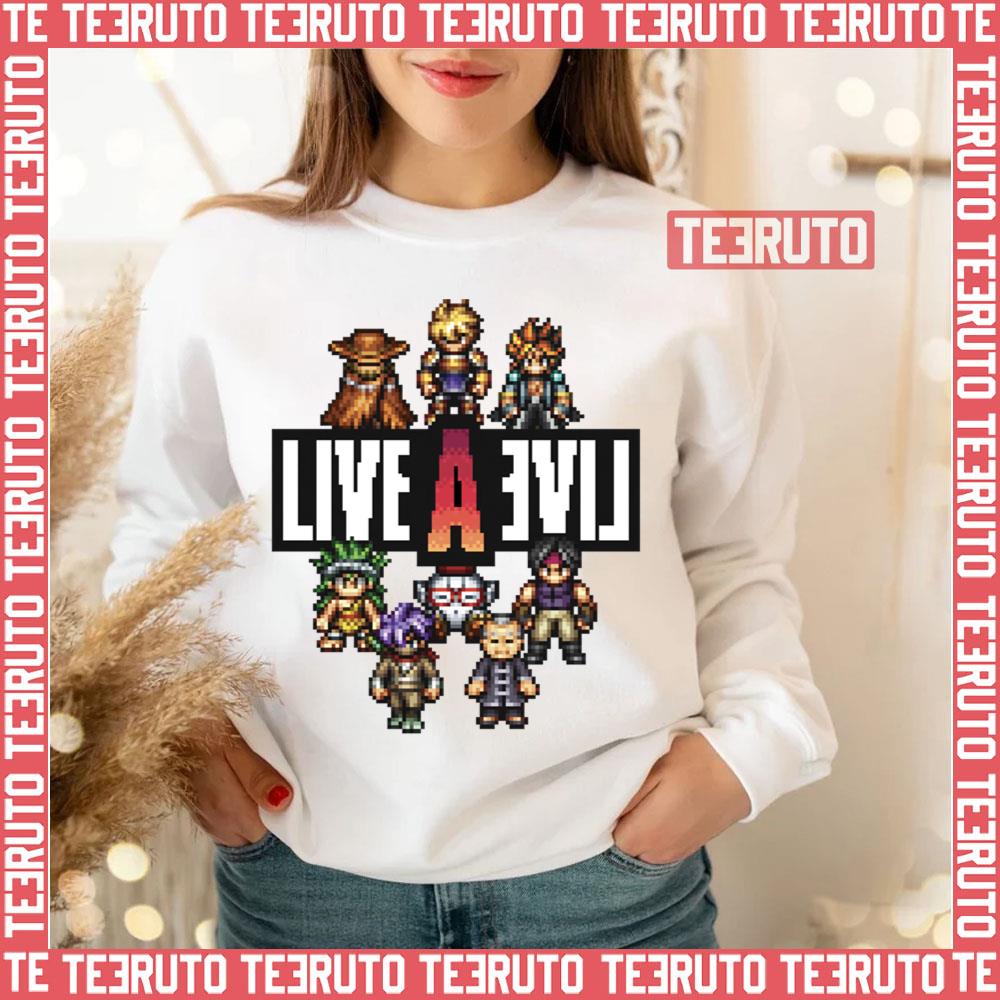 Live A Live Time Period Heroes Pixel Art Unisex Sweatshirt