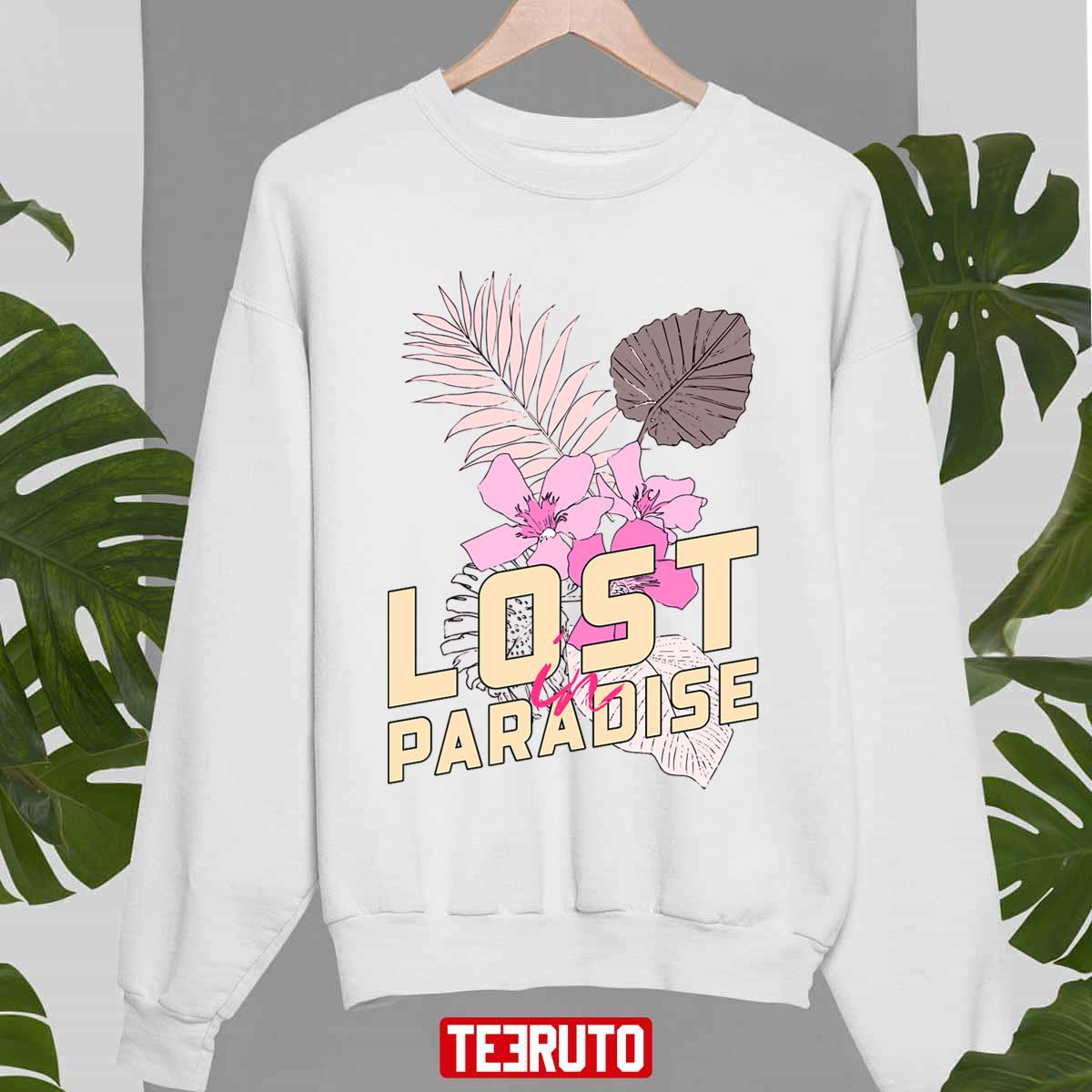 Lost In Paradise Vintage Botanicals Unisex Sweatshirt