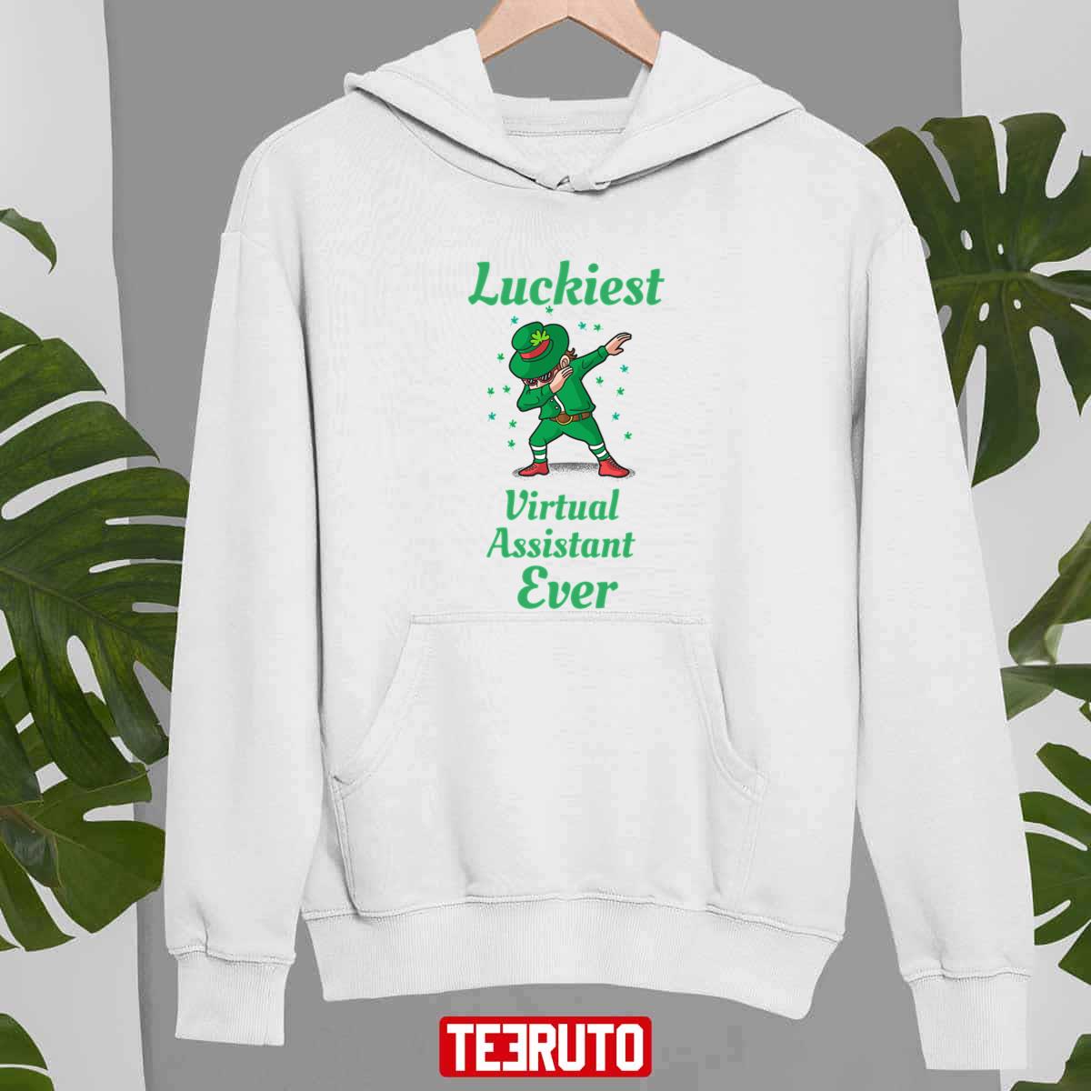 Luckiest Virtual Assistant Ever Saint Patrick’s Day Unisex Sweatshirt