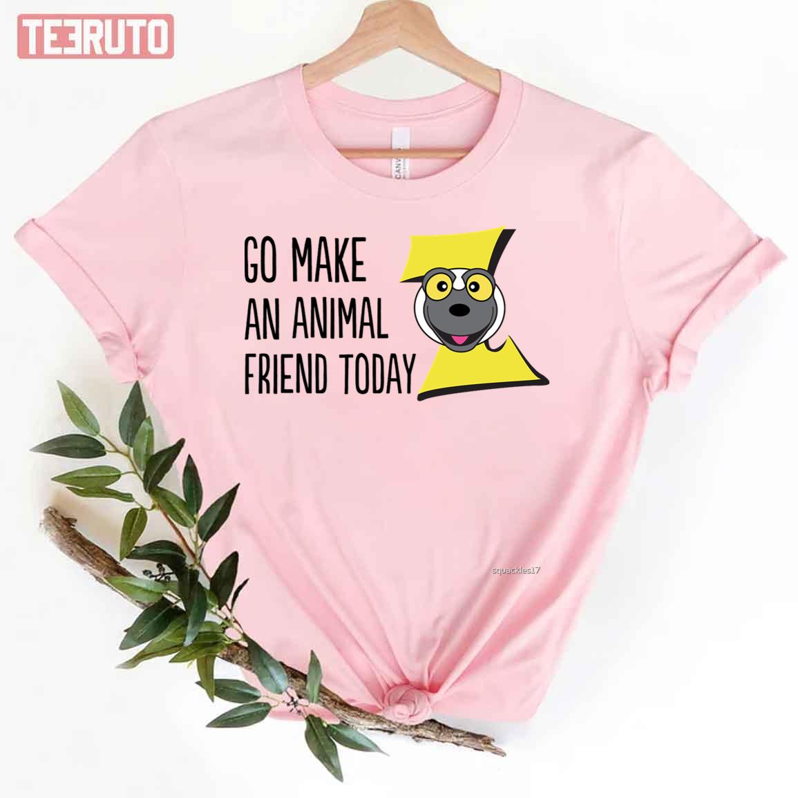 Make An Animal Friend Zoboomafoo Dark Text Unisex T-Shirt