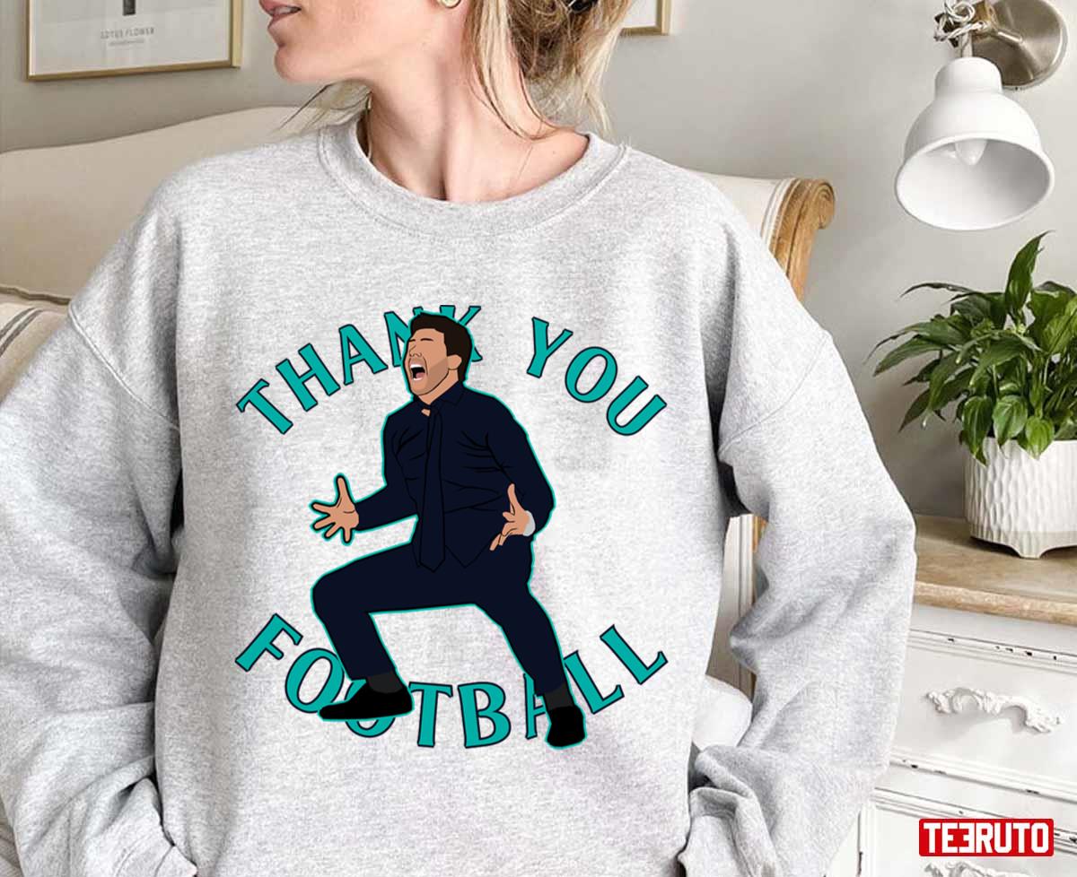 Mauricio Pochettino Thank You Football Tottenham Hotspur Unisex Sweatshirt