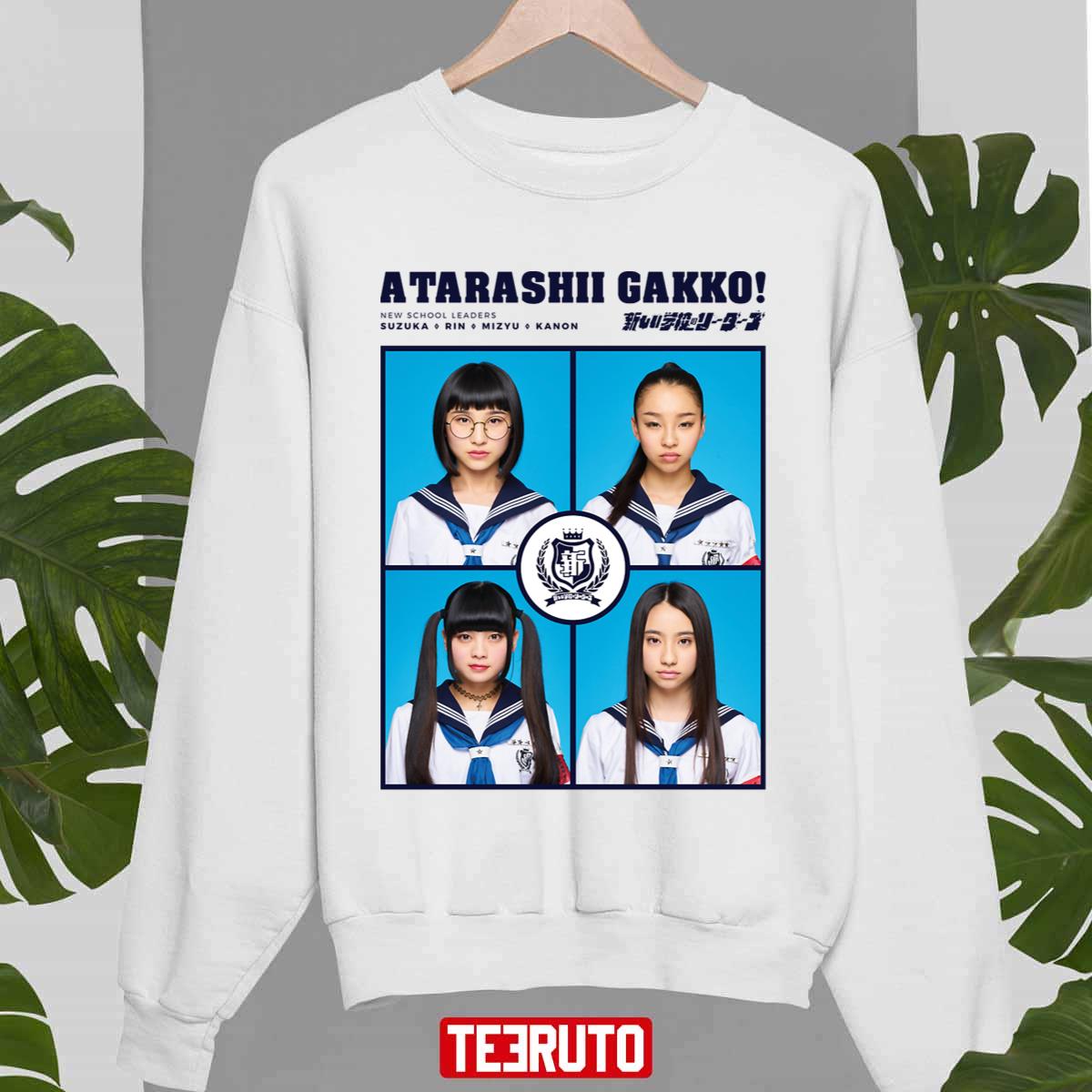 Members Of Atarashii Gakko No Leaders Portraits Unisex Sweatshirt