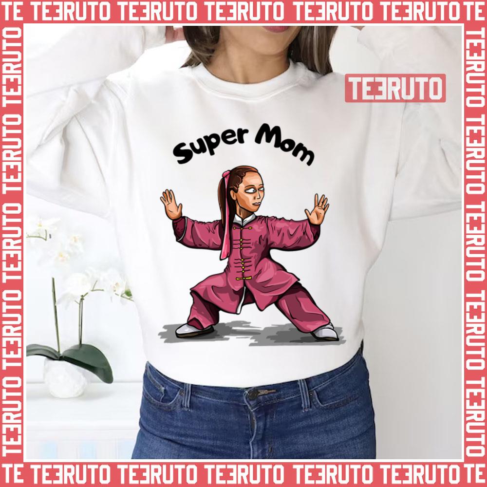Mother’s Day Super Mom Asian Kungfu Mom Unisex Sweatshirt