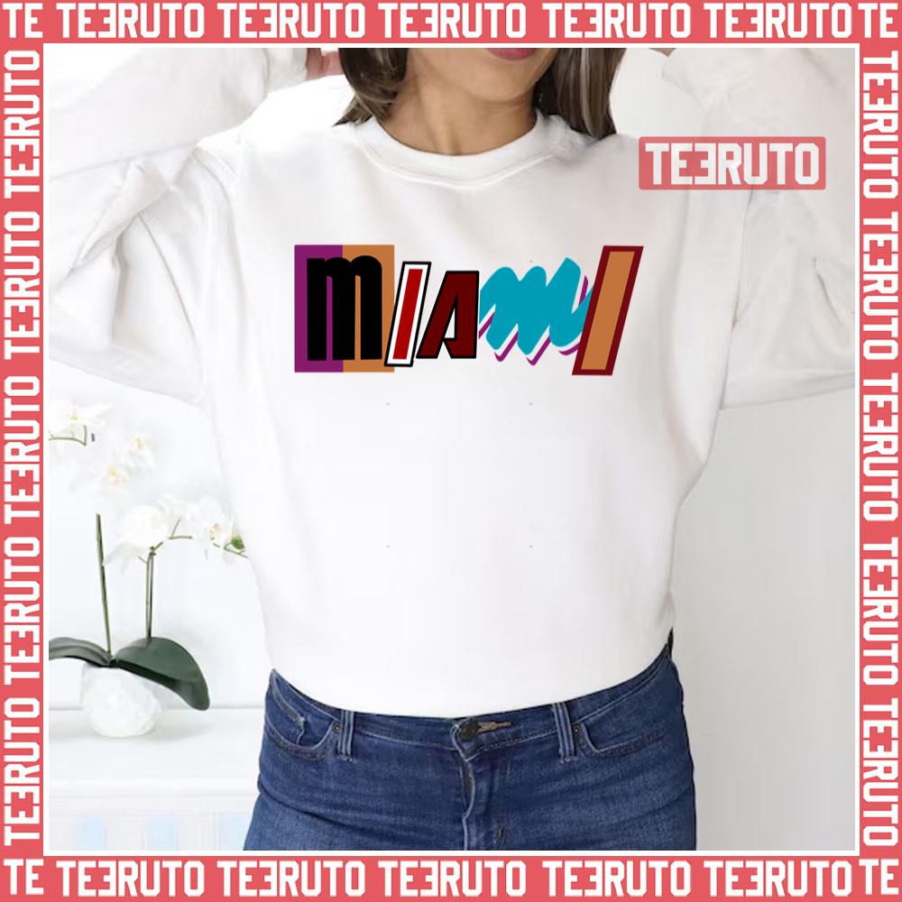 New Jersey Miami Aesthetic Design Unisex Sweatshirt