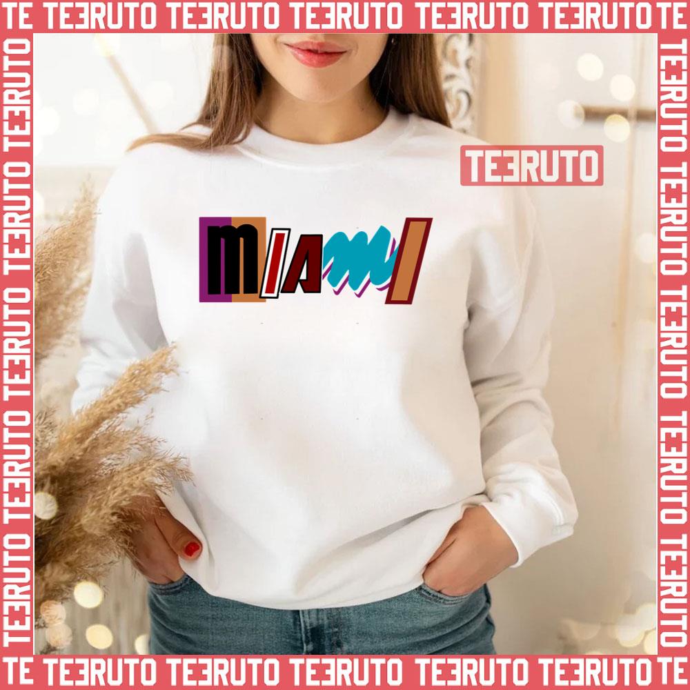 New Jersey Miami Aesthetic Design Unisex Sweatshirt
