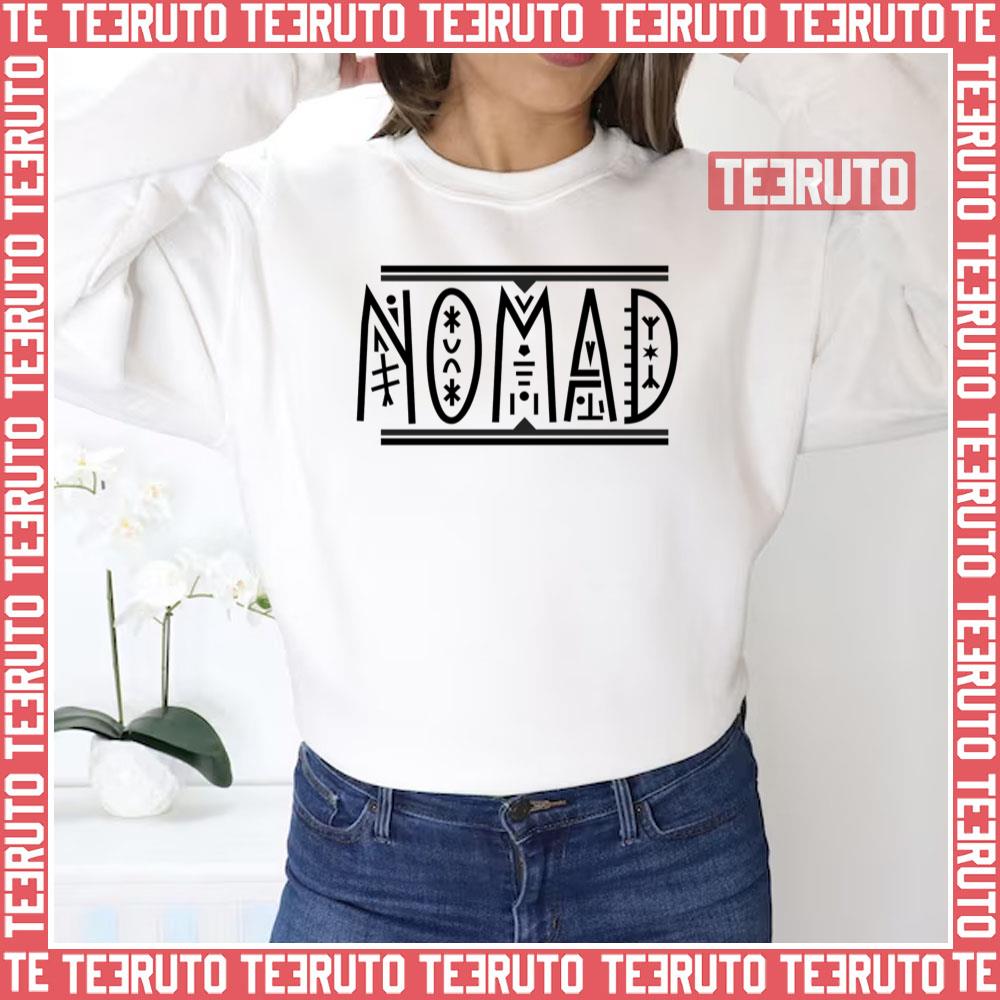 Nomad Icon Font Megalo Box Unisex Sweatshirt