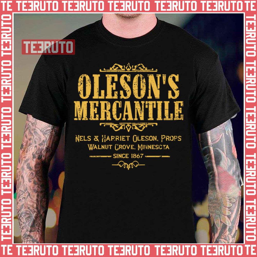 Oleson’s Mercantile From Little House On The Prairie Unisex T-Shirt