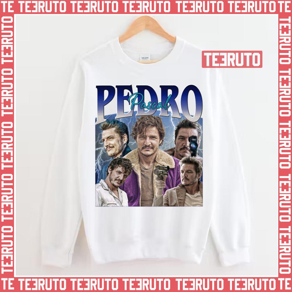 Pedro Pascal Homage The Last Of Us Collage New Design Unisex Sweatshirt