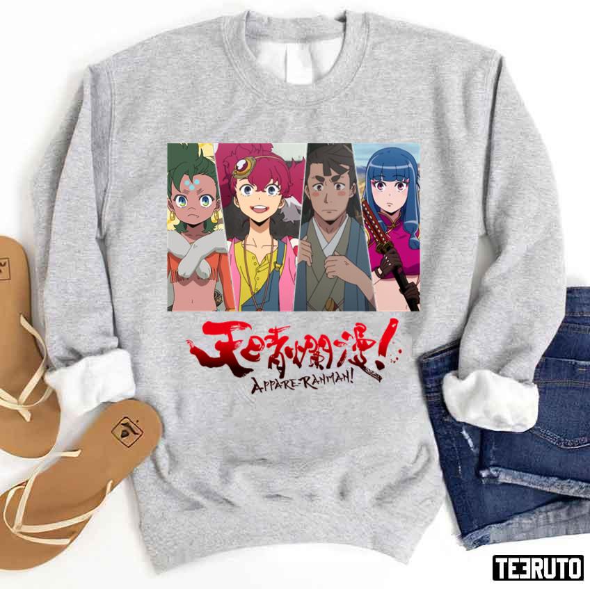 Ranman Anime Main Characters Appare Ranman Unisex Sweatshirt