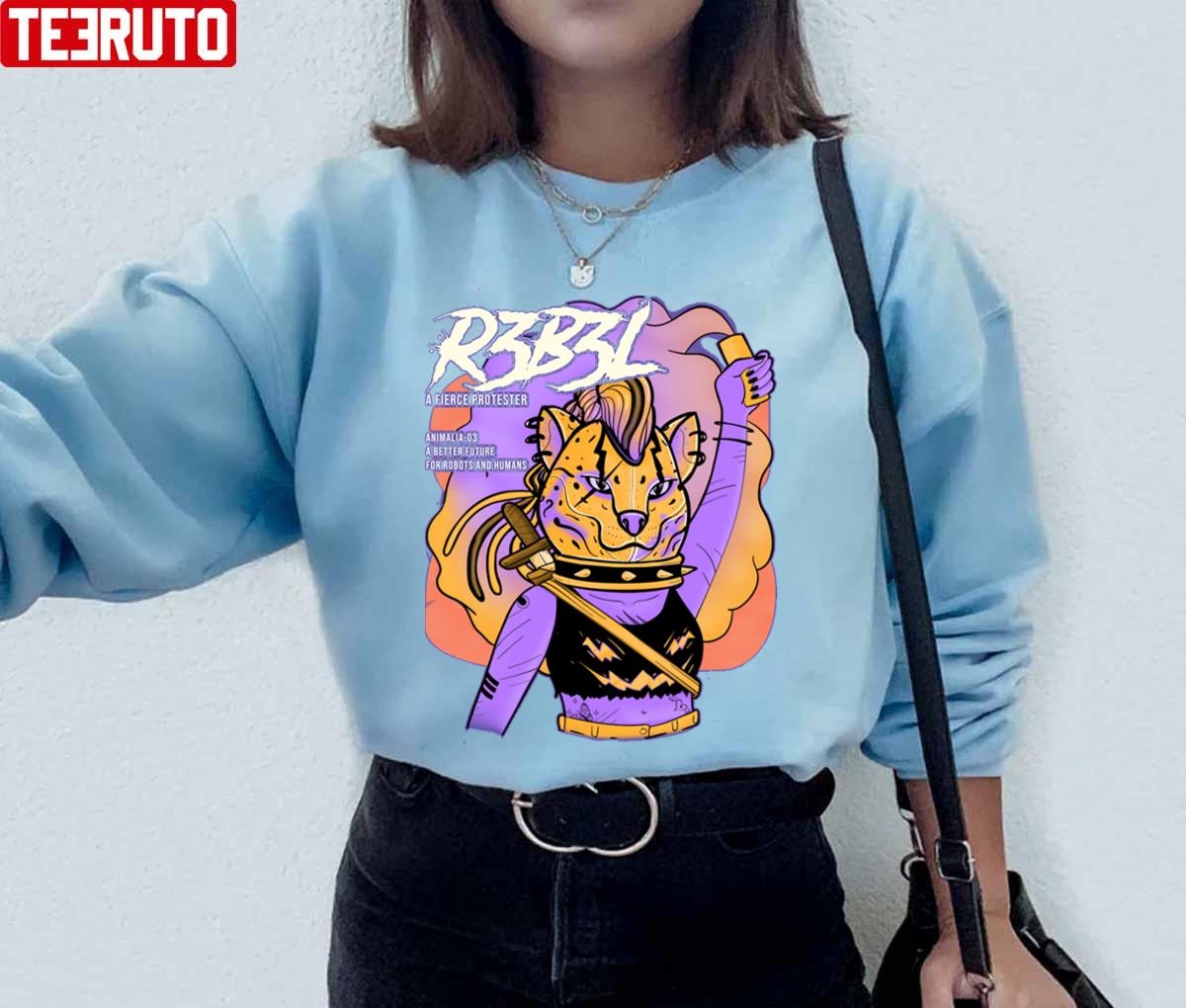 Rebel The Cat Nuclear Throne Art Unisex Sweatshirt