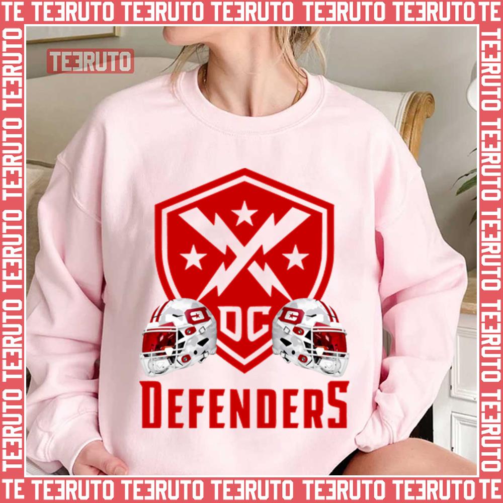 Red Shield Dc Defenders Illustration Unisex Sweatshirt