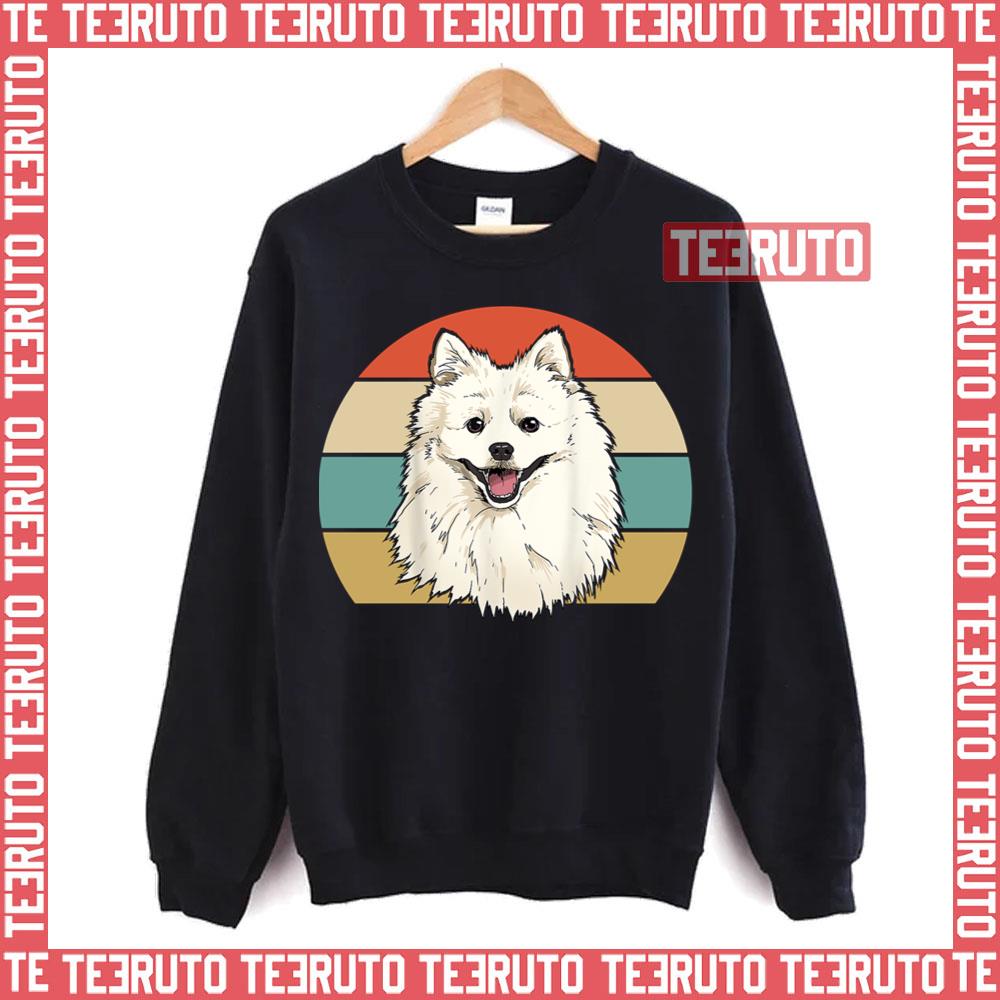 Retro American Eskimo Dog Unisex T-Shirt